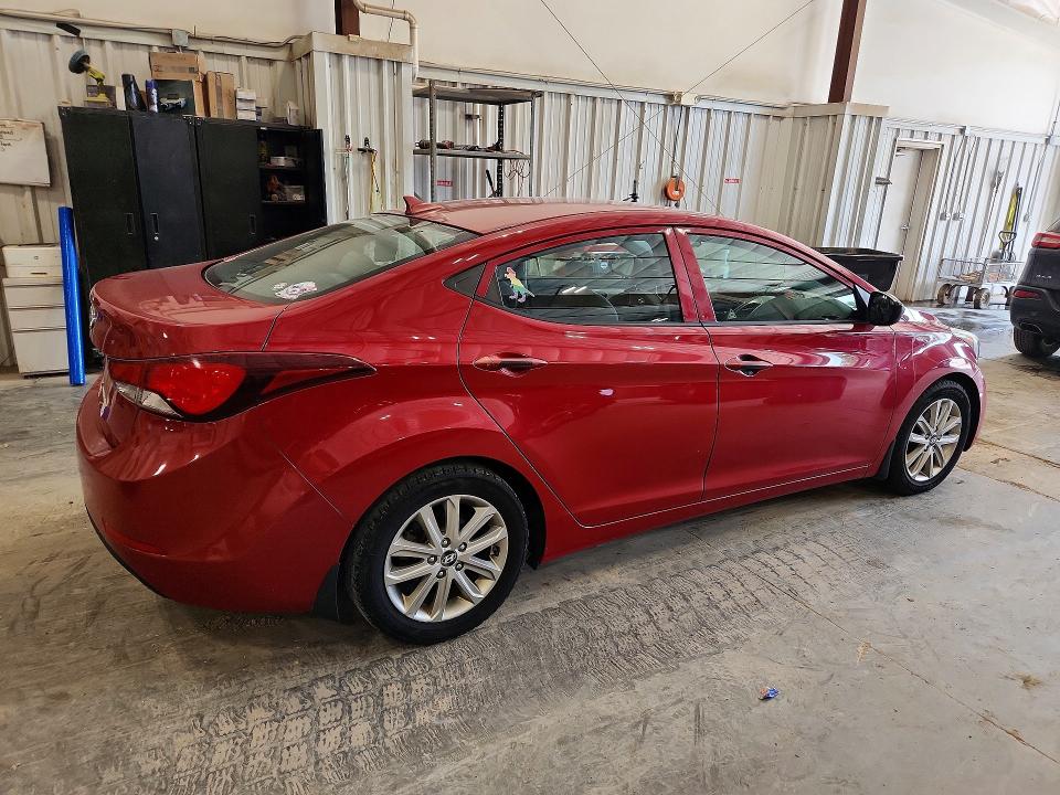 2014 Hyundai Elantra მანქანა იყიდება აუქციონზე, vin: KMHDH4AE3EU182588, აუქციონის ნომერი: 64026646