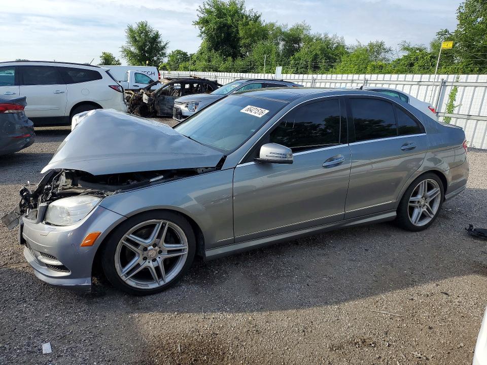 Auction sale of the 2011 Mercedes-benz C, vin: WDDGF8HB6BA495681, lot number: 66421516