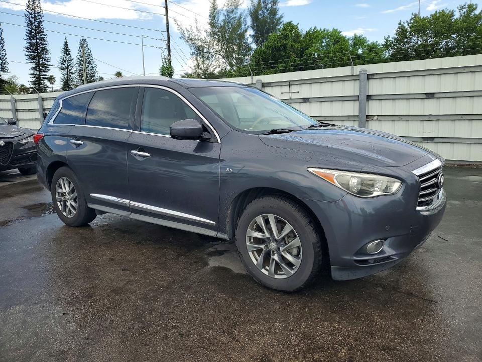 2014 Infiniti Qx60 მანქანა იყიდება აუქციონზე, vin: 5N1AL0MM4EC537500, აუქციონის ნომერი: 66598076