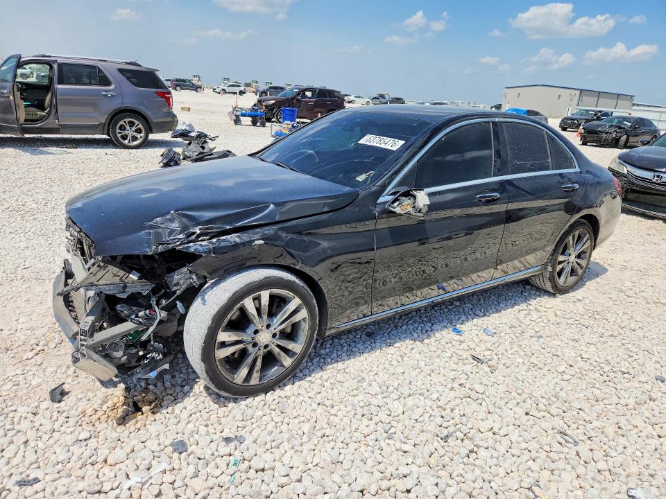 2015 Mercedes-benz C მანქანა იყიდება აუქციონზე, vin: 55SWF4KB5FU023619, აუქციონის ნომერი: 63785476