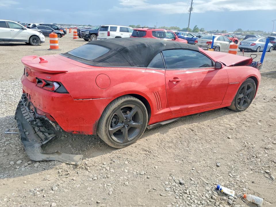 Продаж на аукціоні авто 2015 Chevrolet Camaro, vin: 2G1FF3D33F9209478, номер лоту: 67128106
