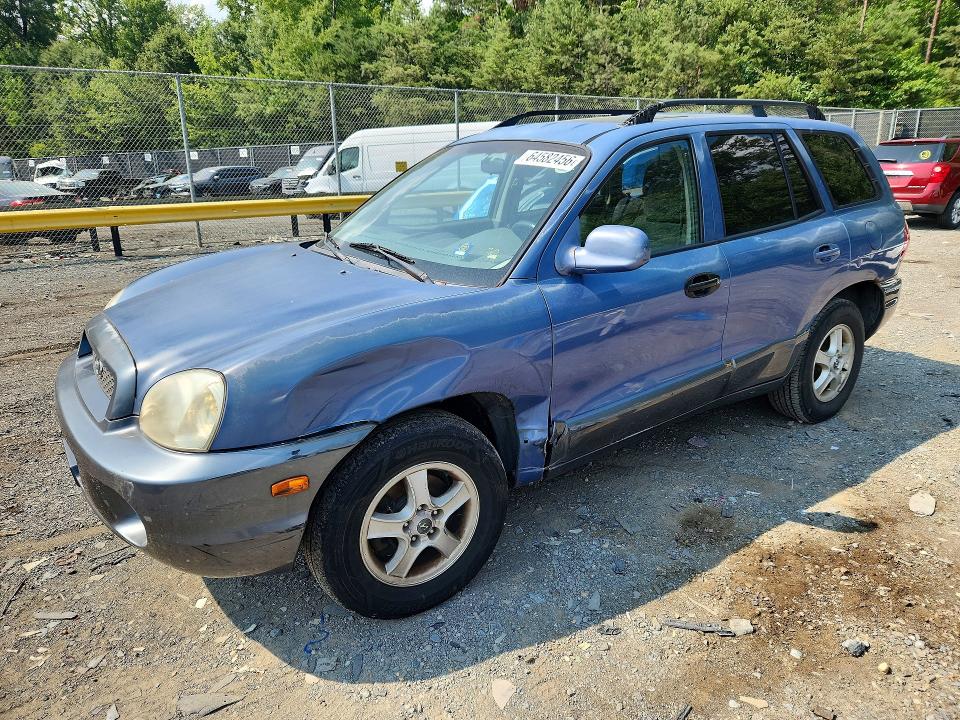 2003 Hyundai Santa Fe მანქანა იყიდება აუქციონზე, vin: KM8SC73D93U370282, აუქციონის ნომერი: 64582456