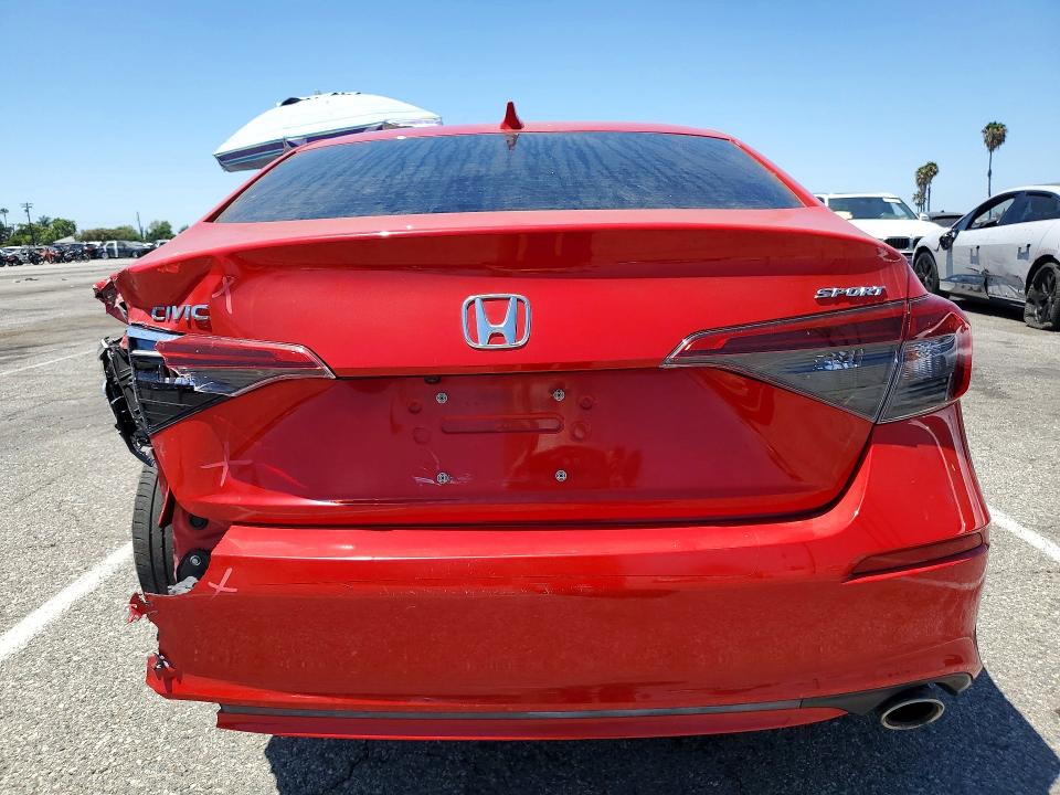 2022 Honda Civic მანქანა იყიდება აუქციონზე, vin: 2HGFE2F58NH599194, აუქციონის ნომერი: 63728916