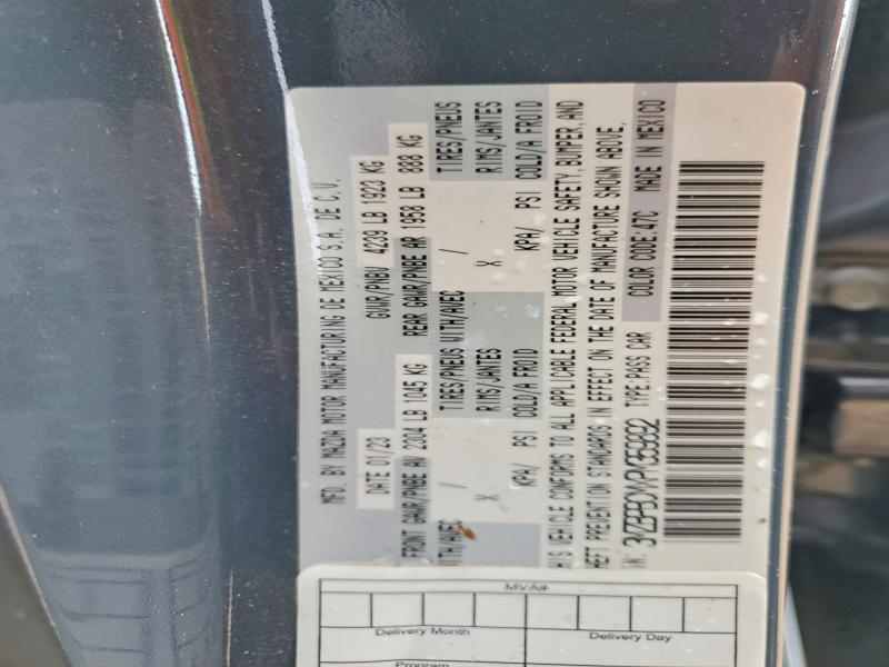66255866 :رقم المزاد ، 3MZBPBCMXPM359892 vin ، 2023 Mazda 3 مزاد بيع