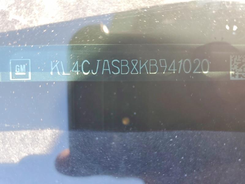 63129936 :رقم المزاد ، KL4CJASB8KB941020 vin ، 2019 Buick Encore مزاد بيع