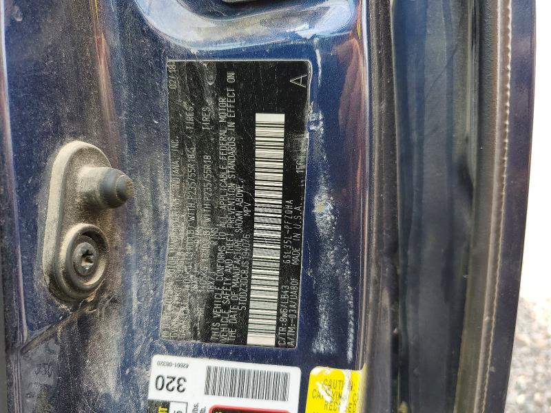 2018 Toyota Sienna მანქანა იყიდება აუქციონზე, vin: 5TDDZ3DC8JS194076, აუქციონის ნომერი: 65488496