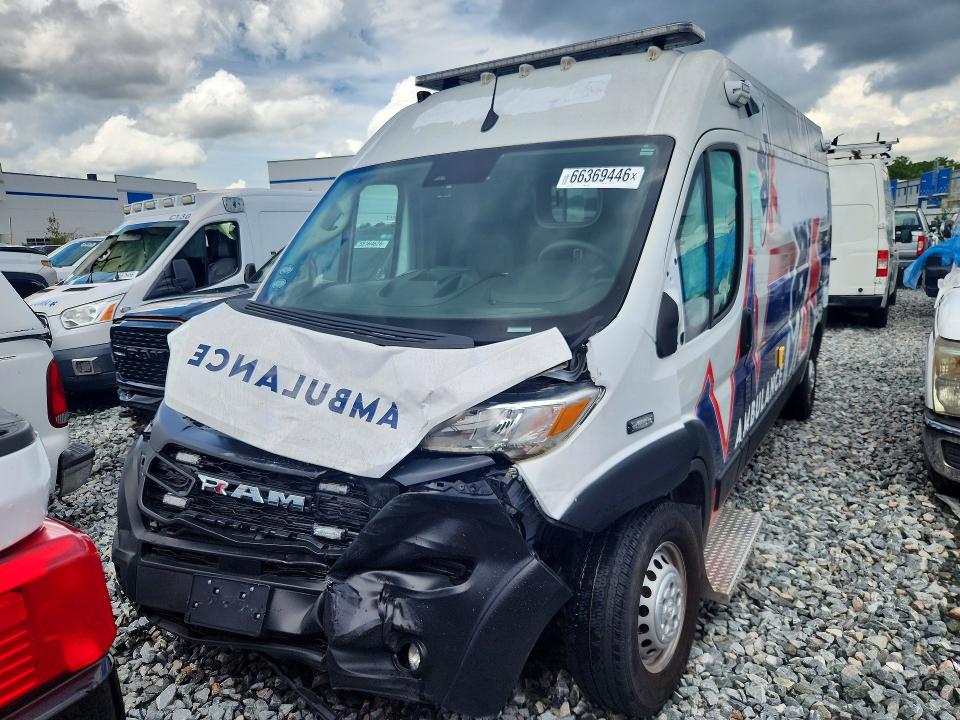 66369446 :رقم المزاد ، 3C6LRVDG6RE107511 vin ، 2024 Ram Promaster 2500 مزاد بيع