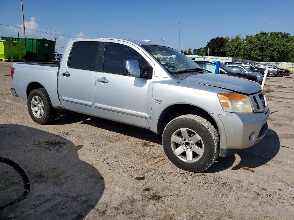 2004 Nissan Titan მანქანა იყიდება აუქციონზე, vin: 1N6AA07A34N500160, აუქციონის ნომერი: 64654336