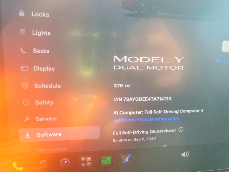 Aukcja sprzedaży 2026 Tesla Model Y, vin: 7SAYGDEE4TA714133, numer aukcji: 62460996