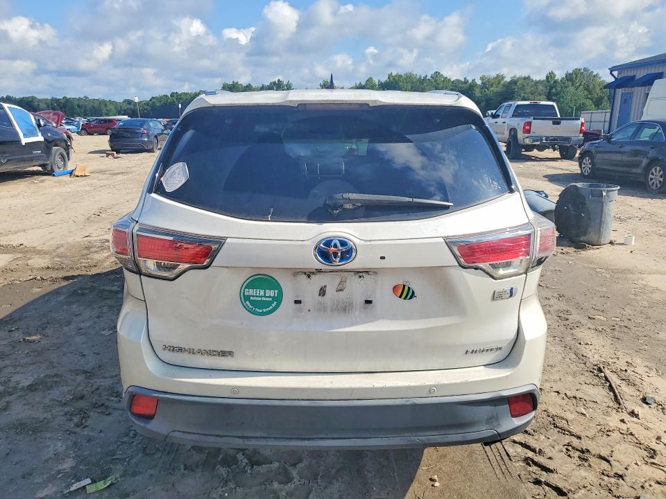 Продаж на аукціоні авто 2016 Toyota Highlander Hybrid, vin: 5TDDCRFH7GS016844, номер лоту: 63481356
