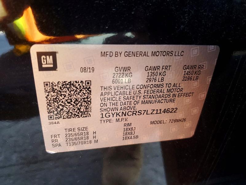Aukcja sprzedaży 2020 Cadillac Xt5, vin: 1GYKNCRS7LZ114622, numer aukcji: 66192176