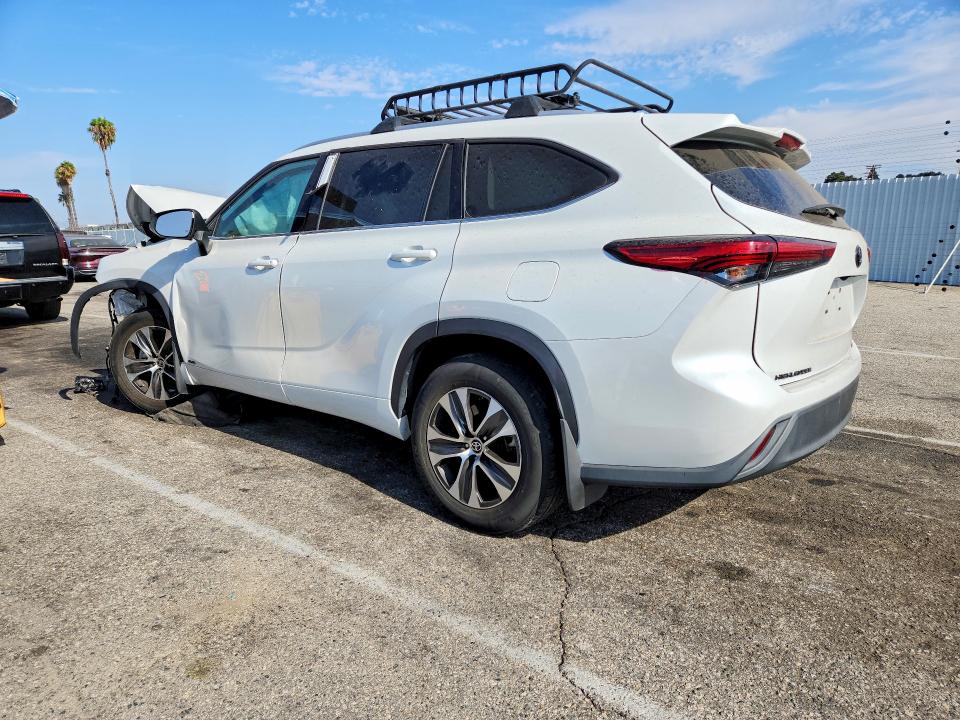 64952796 :رقم المزاد ، 5TDHBRCH5NS545747 vin ، 2022 Toyota Highlander Hybrid مزاد بيع