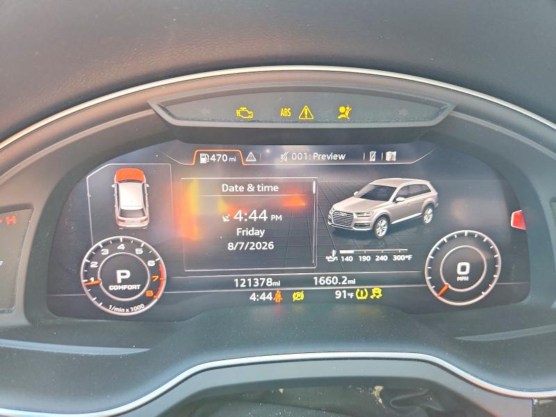 Продажа на аукционе авто 2018 Audi Q7, vin: WA1VAAF76JD024742, номер лота: 64447116