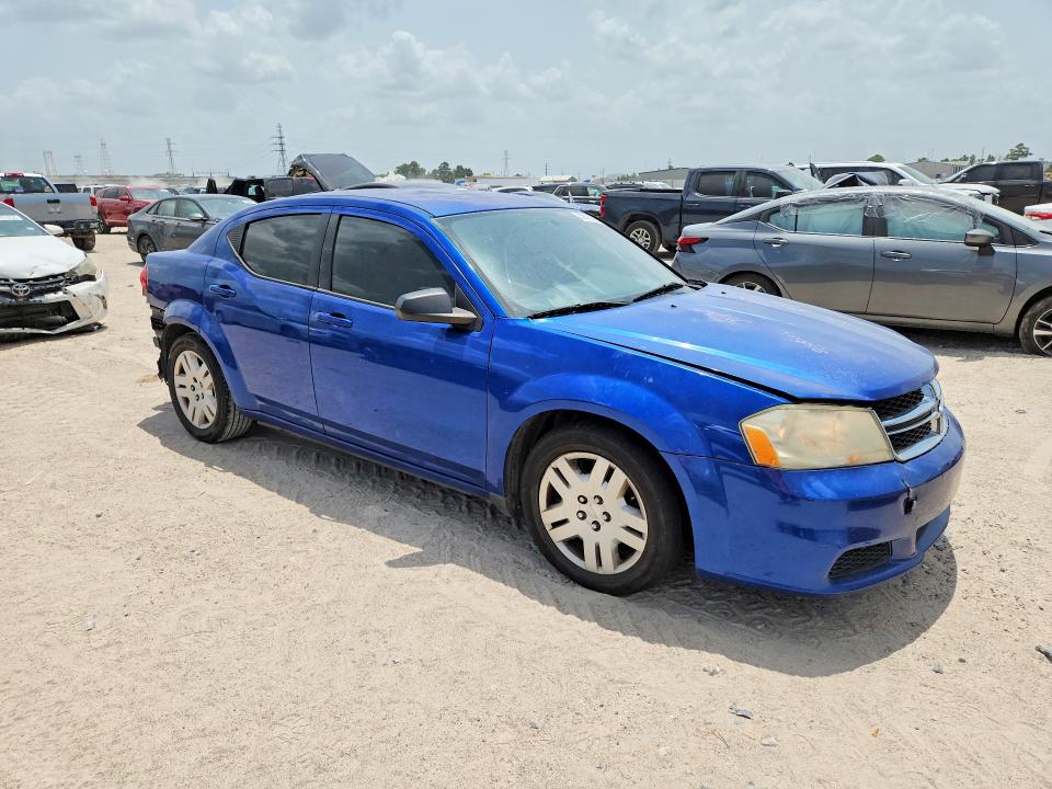 63518376 :رقم المزاد ، 1C3CDZAG4EN166750 vin ، 2014 Dodge Avenger مزاد بيع