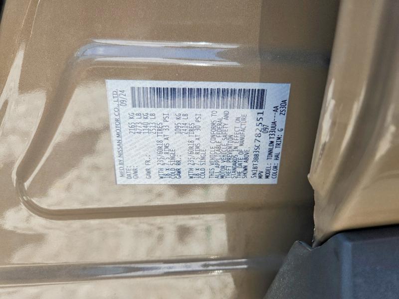 Продаж на аукціоні авто 2025 Nissan Rogue, vin: 5N1BT3BB3SC782551, номер лоту: 64922676