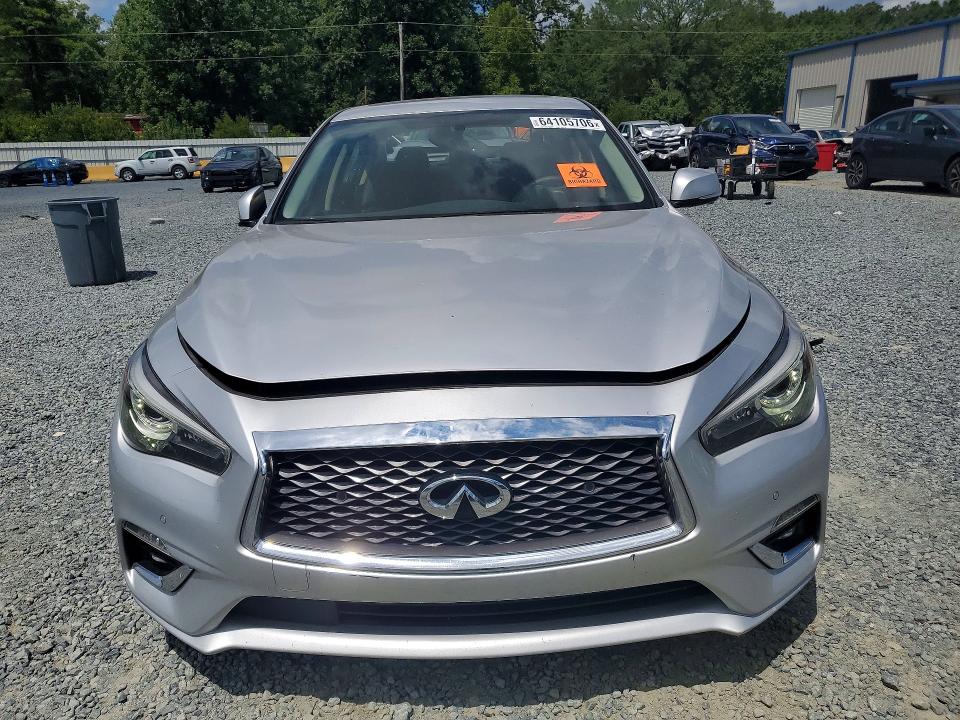 2019 Infiniti Q50 მანქანა იყიდება აუქციონზე, vin: JN1EV7AP4KM515075, აუქციონის ნომერი: 64105706