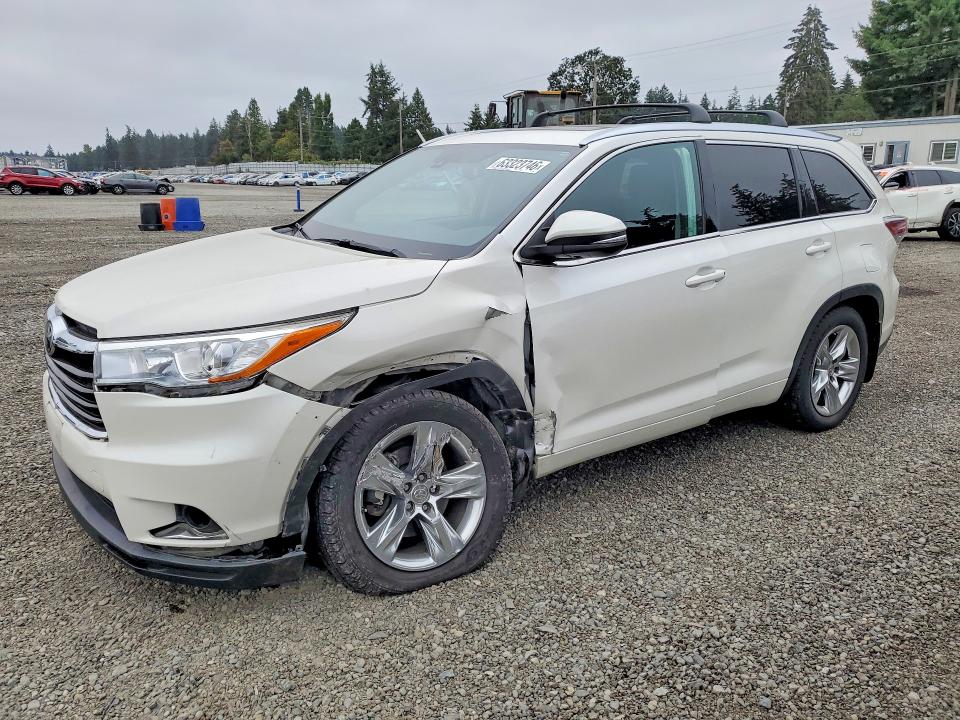 Auction sale of the 2015 Toyota Highlander, vin: 5TDDKRFH2FS205225, lot number: 63323746