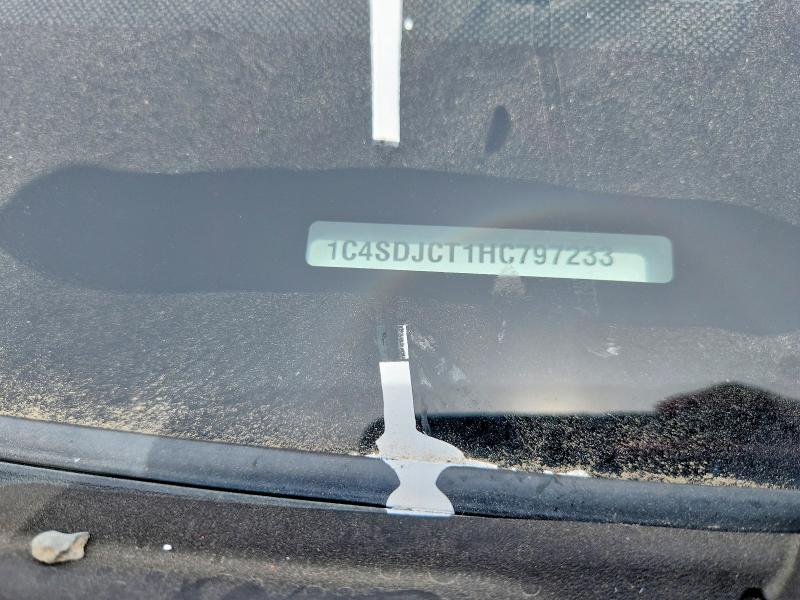2017 Dodge Durango მანქანა იყიდება აუქციონზე, vin: 1C4SDJCT1HC797233, აუქციონის ნომერი: 65264056