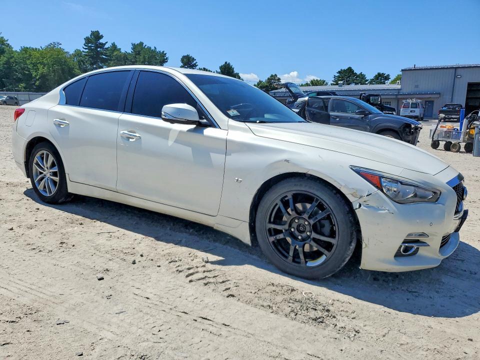 63963666 :رقم المزاد ، JN1BV7AR4EM704527 vin ، 2014 Infiniti Q50 مزاد بيع