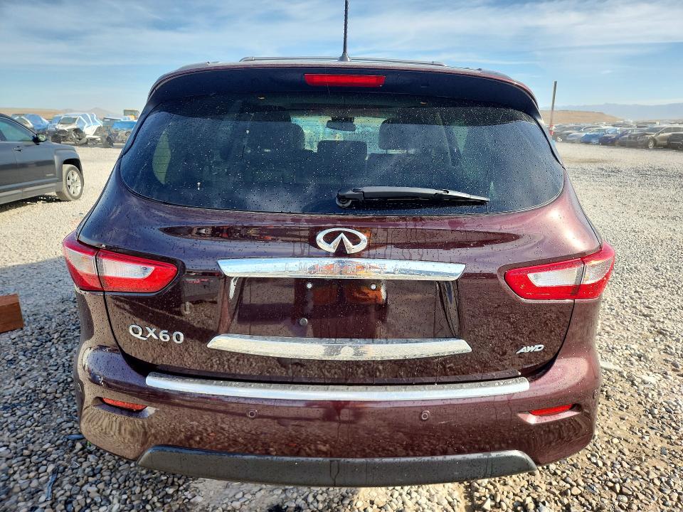 2015 Infiniti Qx60 მანქანა იყიდება აუქციონზე, vin: 5N1AL0MM5FC545607, აუქციონის ნომერი: 66095336