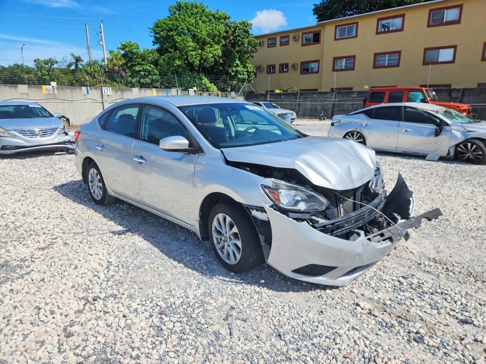 66609146 :رقم المزاد ، 3N1AB7AP1KY235716 vin ، 2019 Nissan Sentra مزاد بيع