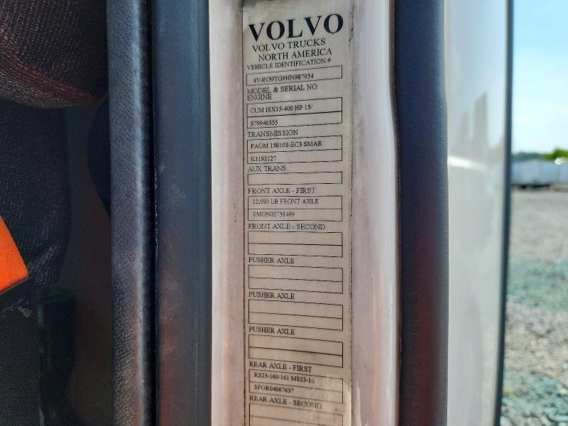 Продажа на аукционе авто 2017 Volvo Vnl, vin: 4V4N39TG9HN987954, номер лота: 65239726