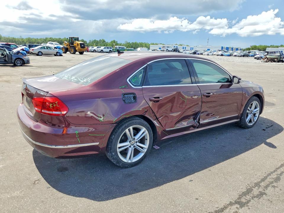 2014 Volkswagen Passat მანქანა იყიდება აუქციონზე, vin: 1VWCN7A36EC050968, აუქციონის ნომერი: 63860686
