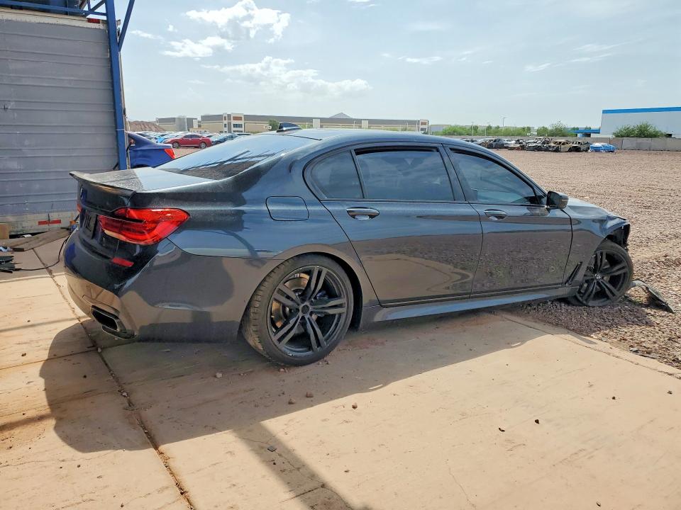 64605206 :رقم المزاد ، WBA7E2C55HG739982 vin ، 2017 Bmw 740 مزاد بيع