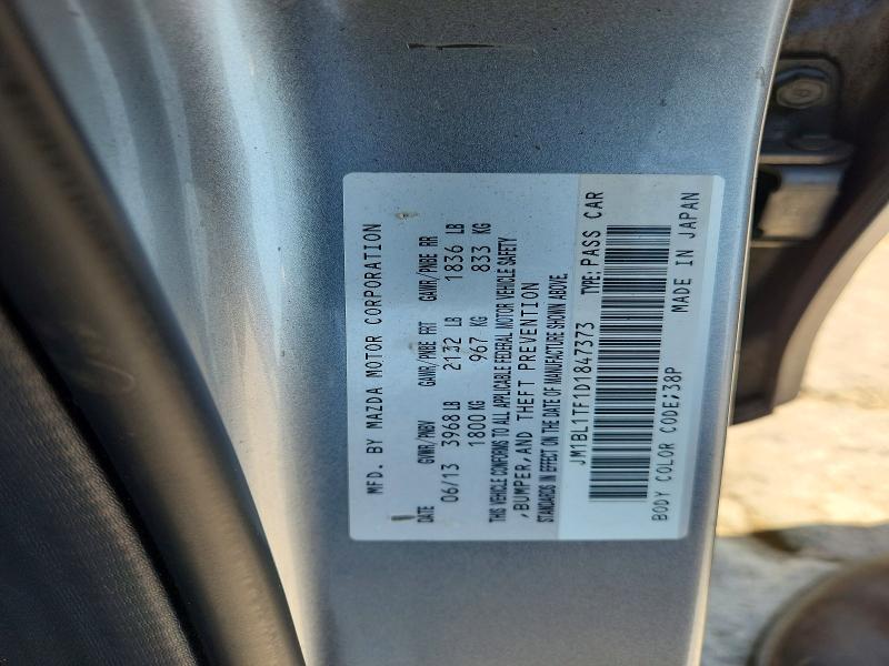 Aukcja sprzedaży 2013 Mazda 3, vin: JM1BL1TF1D1847373, numer aukcji: 64294866