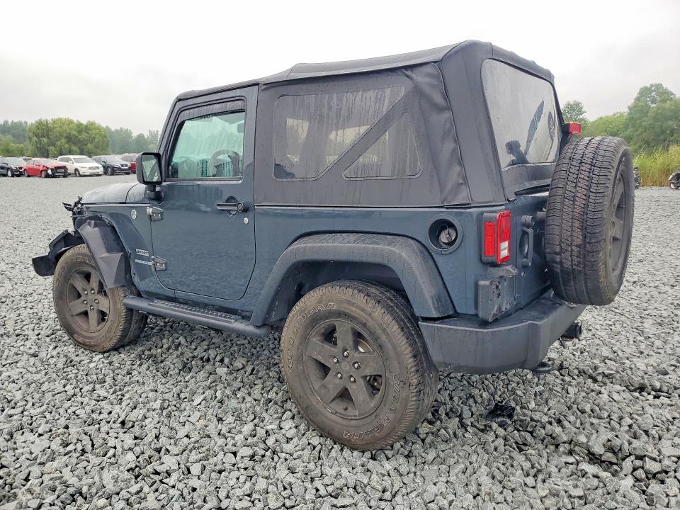 2017 Jeep Wrangler მანქანა იყიდება აუქციონზე, vin: 1C4AJWAGXHL679849, აუქციონის ნომერი: 63600956