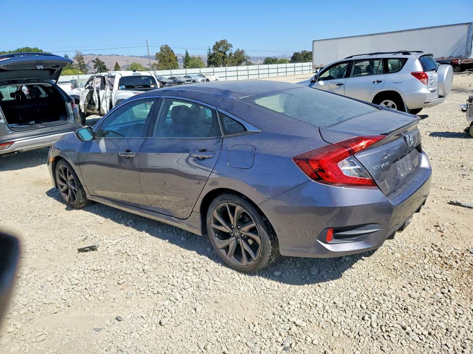 63876606 :رقم المزاد ، 19XFC2F88LE206429 vin ، 2020 Honda Civic مزاد بيع