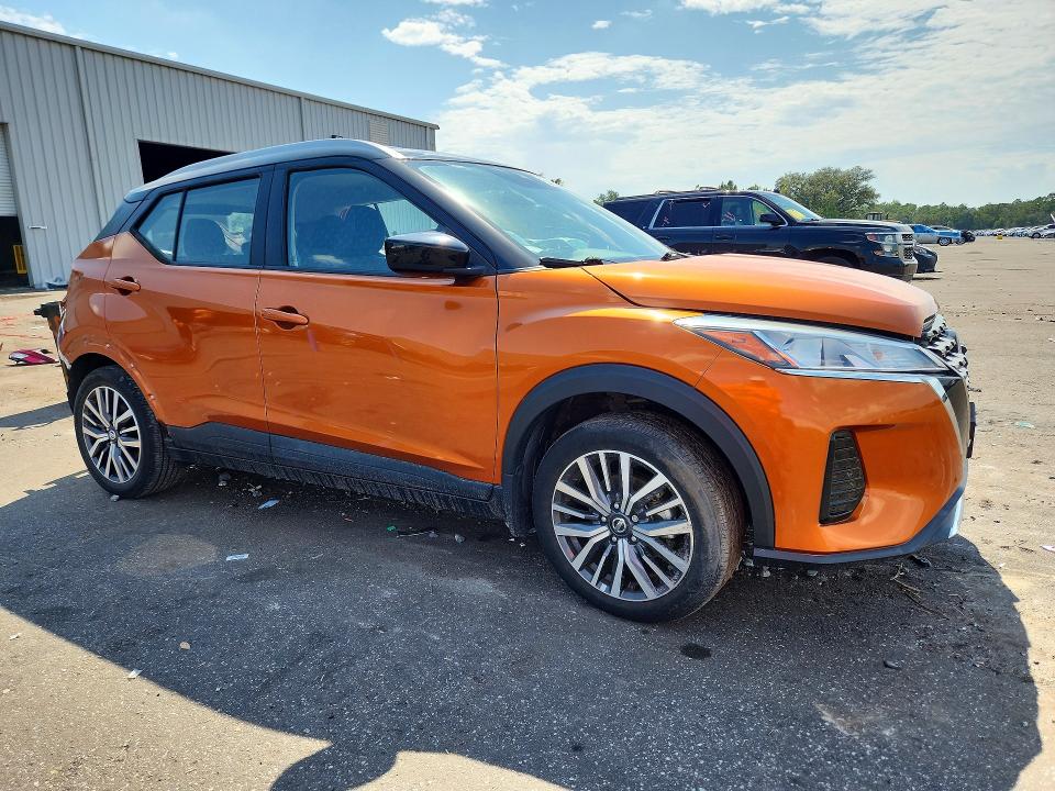 65825386 :رقم المزاد ، 3N1CP5CV9ML493010 vin ، 2021 Nissan Kicks مزاد بيع