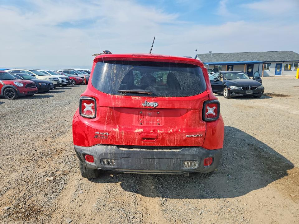 63914216 :رقم المزاد ، ZACNJBAB8LPK96167 vin ، 2020 Jeep Renegade مزاد بيع