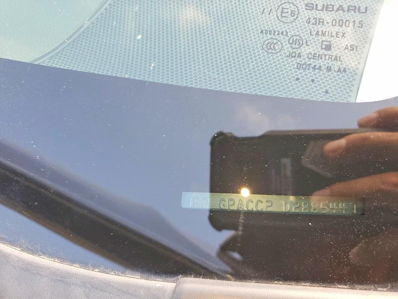 64101976 :رقم المزاد ، JF2GPACC2D2885447 vin ، 2013 Subaru Xv Crosstrek مزاد بيع