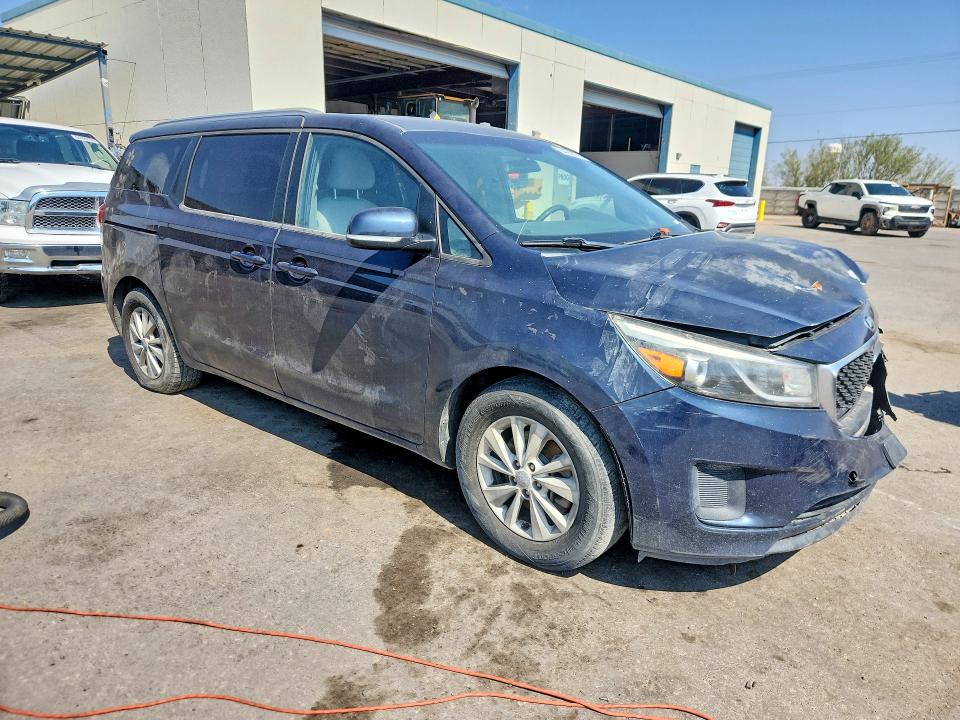 2016 Kia Sedona მანქანა იყიდება აუქციონზე, vin: KNDMB5C16G6097676, აუქციონის ნომერი: 64656876