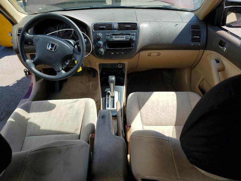 Продаж на аукціоні авто 2003 Honda Civic, vin: JHMES16503S000080, номер лоту: 63761836