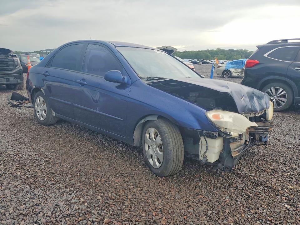 Продажа на аукционе авто 2007 Kia Spectra, vin: KNAFE121175443923, номер лота: 65840586
