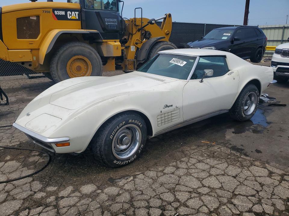 1971 Chevrolet Corvette Z06 მანქანა იყიდება აუქციონზე, vin: 194371S120200, აუქციონის ნომერი: 64090976