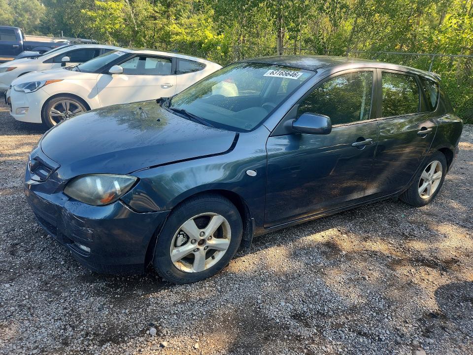 63165646 :رقم المزاد ، JM1BK34F781111749 vin ، 2008 Mazda 3 مزاد بيع