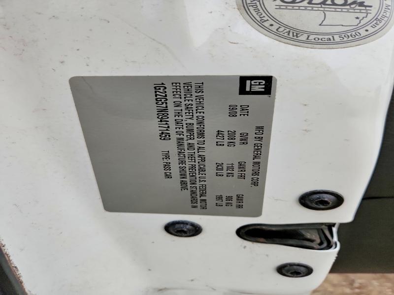 Aukcja sprzedaży 2009 Pontiac G6, vin: 1G2ZG57N894171459, numer aukcji: 64326686