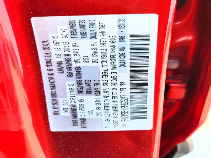 66842206 :رقم المزاد ، 3MVDMBBM1RM623217 vin ، 2024 Mazda Cx-30 مزاد بيع