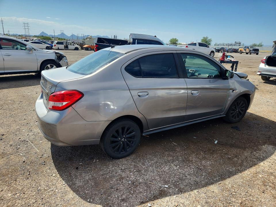 63590036 :رقم المزاد ، ML32F4FJ6LHF02344 vin ، 2020 Mitsubishi Mirage مزاد بيع
