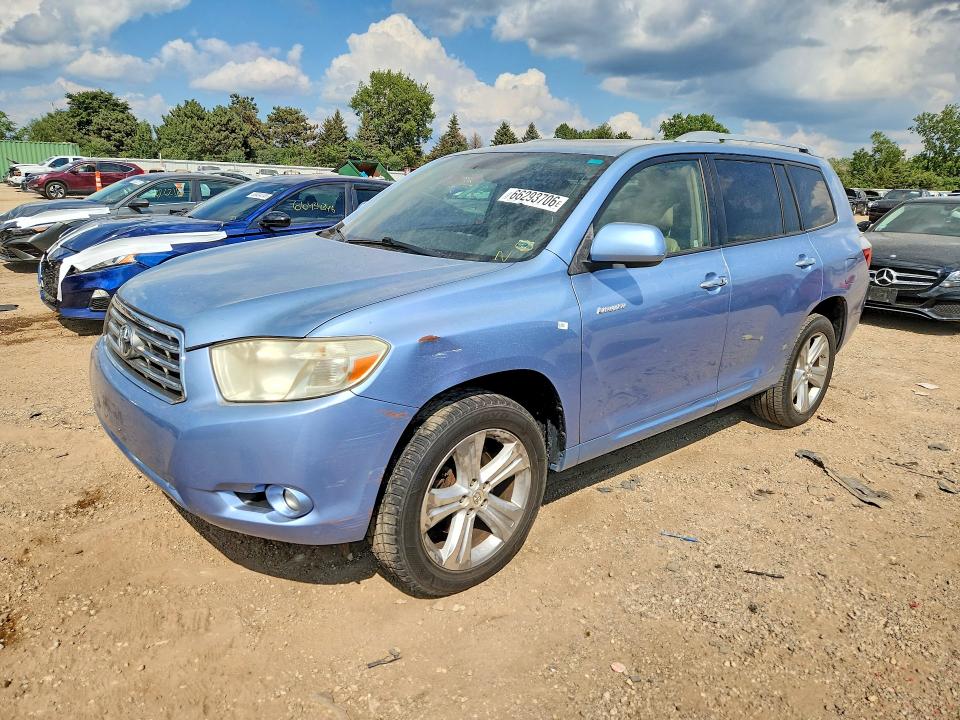 2008 Toyota Highlander მანქანა იყიდება აუქციონზე, vin: JTEES42A282102909, აუქციონის ნომერი: 66293706