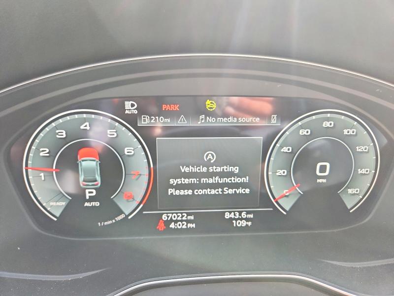 Aukcja sprzedaży 2022 Audi Q5, vin: WA1EAAFY2N2021220, numer aukcji: 65625106