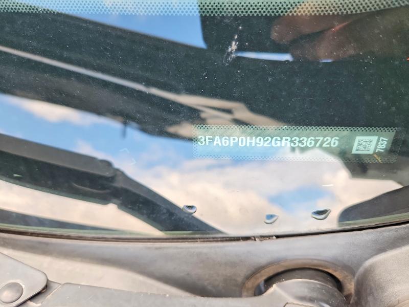 Продажа на аукционе авто 2016 Ford Fusion, vin: 3FA6P0H92GR336726, номер лота: 64604586