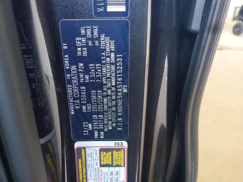 Продаж на аукціоні авто 2026 Kia Carnival Hybrid, vin: KNDNE5KA5T6152531, номер лоту: 64363286