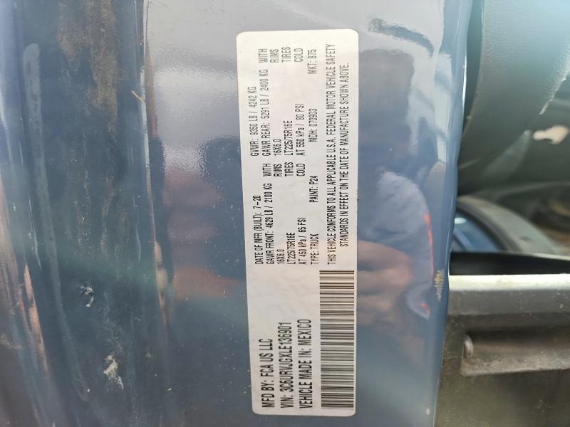 Aukcja sprzedaży 2020 Ram Promaster 3500, vin: 3C6URVJGXLE136901, numer aukcji: 64129746
