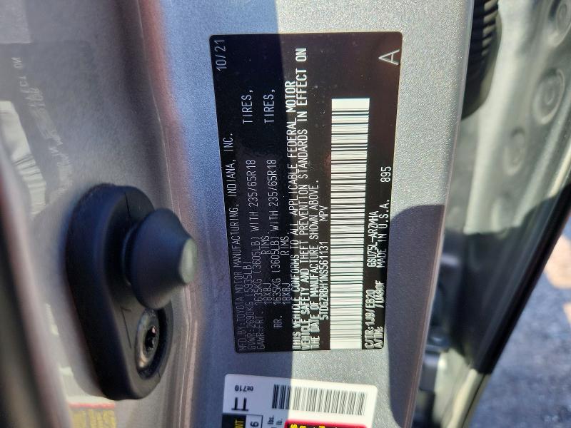 Продажа на аукционе авто 2022 Toyota Highlander, vin: 5TDGZRBH1NS561131, номер лота: 66560636