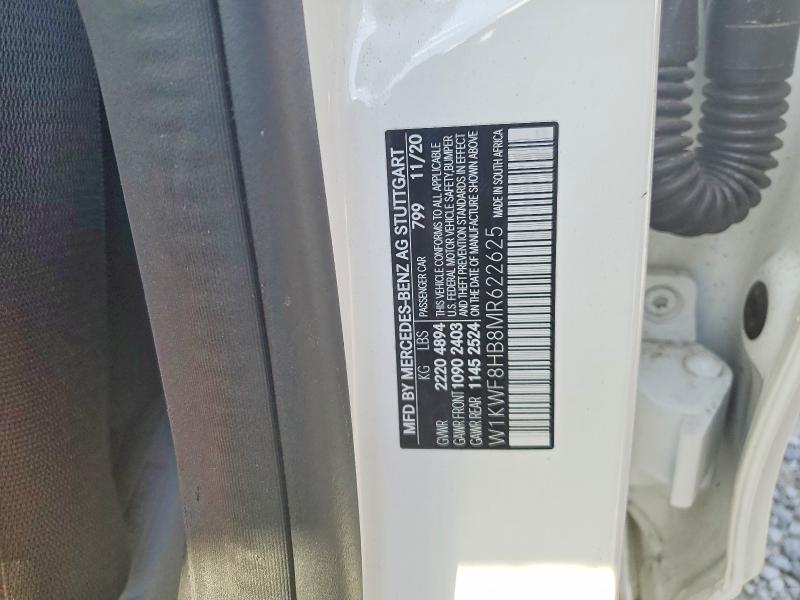 Aukcja sprzedaży 2021 Mercedes-benz C, vin: W1KWF8HB8MR622625, numer aukcji: 67096566