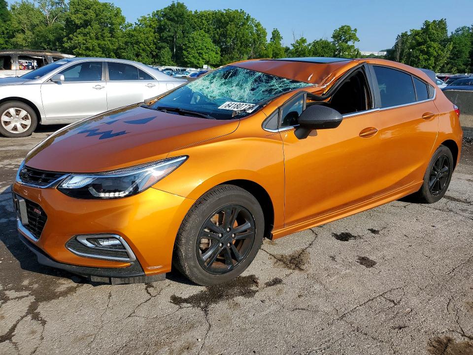 Auction sale of the 2017 Chevrolet Cruze, vin: 3G1BE6SM4HS536296, lot number: 64180776